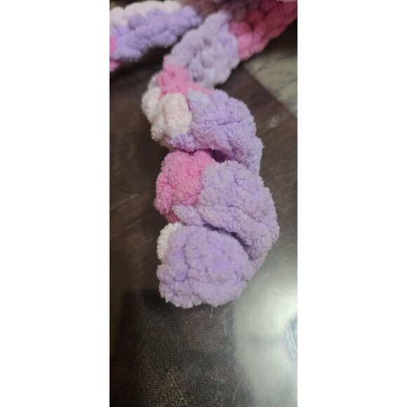 Handmade Chunky Crochet Octopus Toy - Adorable Handmade Chenille - Picture 9 of 10